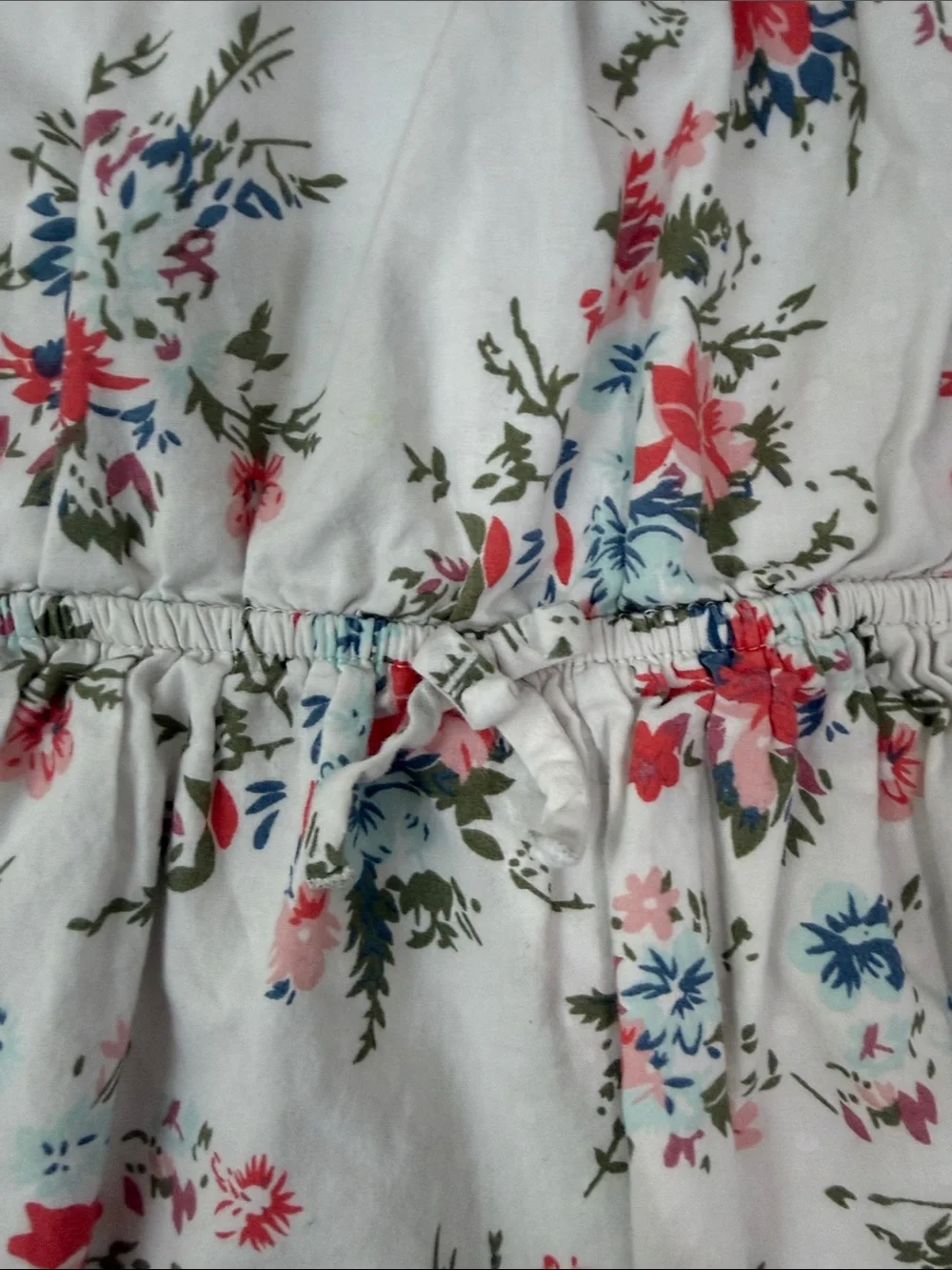 Baby Gap,Girls White Floral Summer Dress